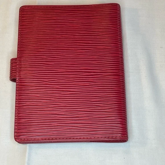LOUIS VUITTON RED EPI AGENDA PM NOTEBOOK - Picture 2 of 6